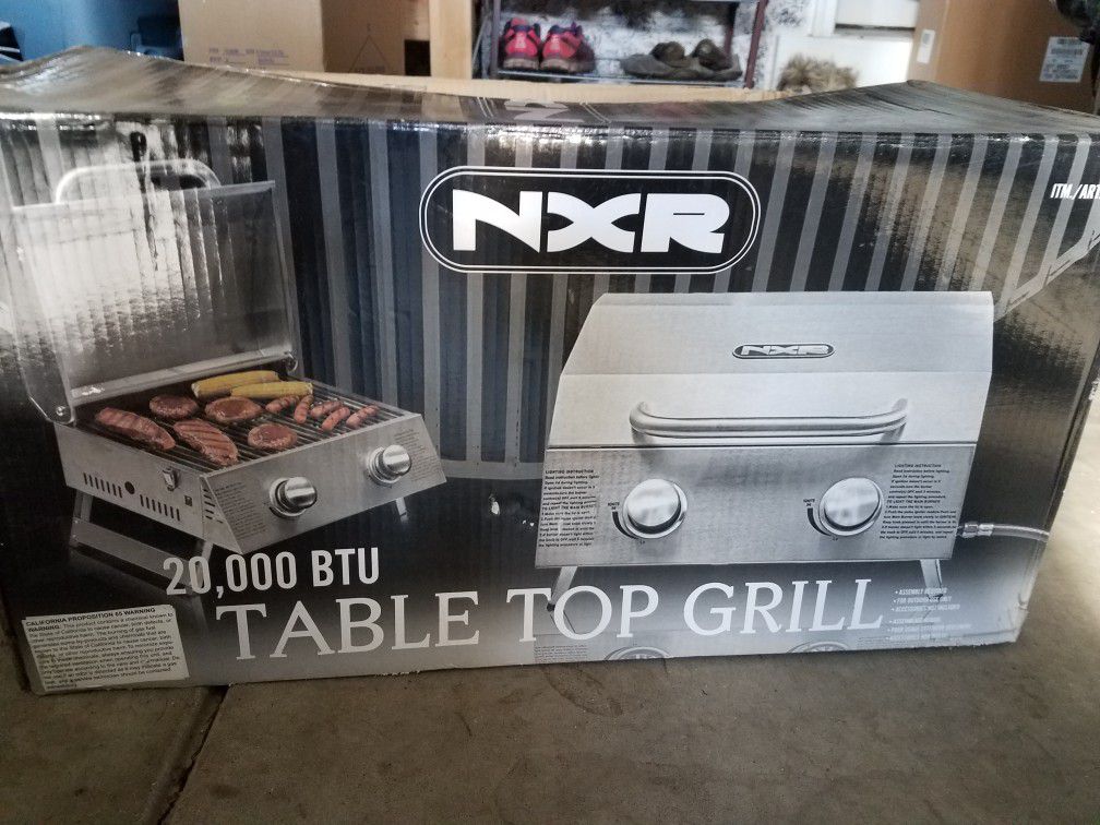 NXR Tabletop Grill