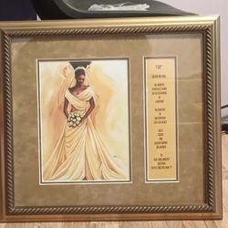 Custom framed WAK Print