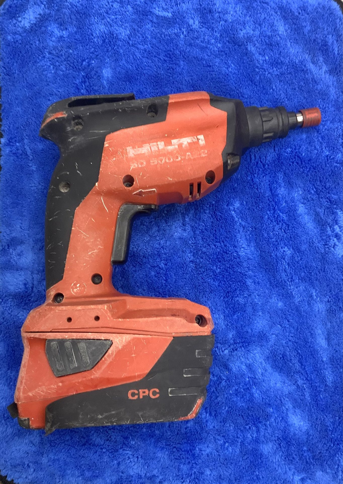 Hilti SD 5000-a22 Screw Gun Cordless Drywall Screwdriver B18 5.2 Lithium Ion Battery CPC LED Light Tool Performance Durable Construction