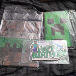 Minecraft Birthday Decorations