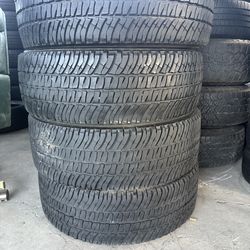 4 used tires LT 275/65r20 Michelin 🤑free installation ‼️
