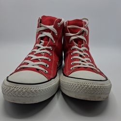 Gently worn Chuck Taylor All Star red