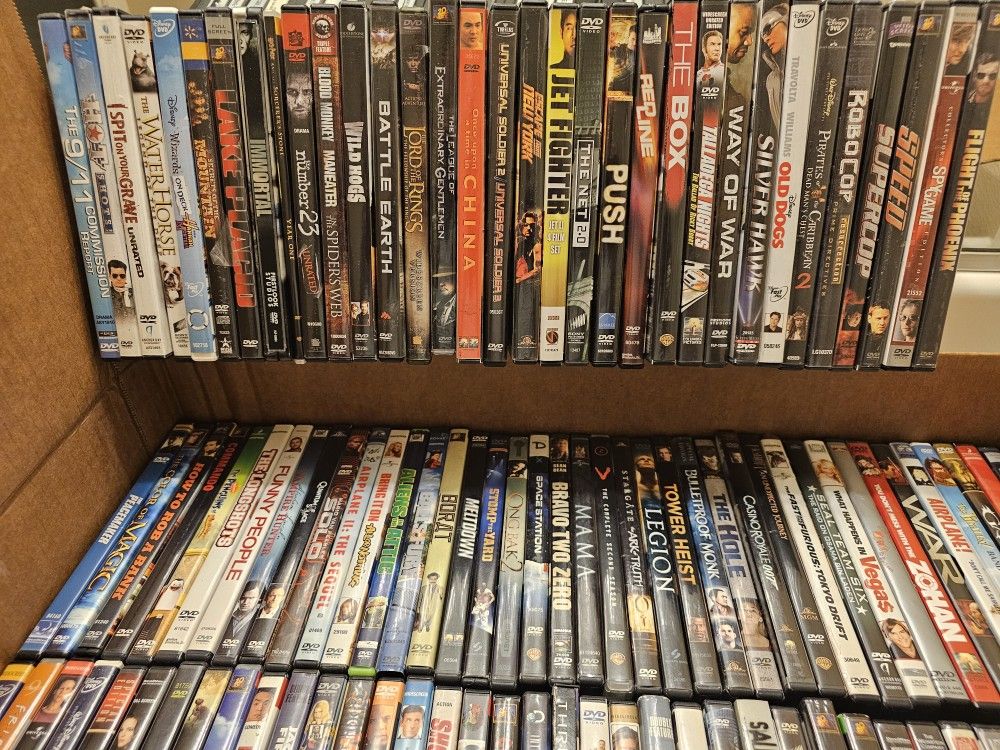 DVD & BLU-RAY MOVIES 