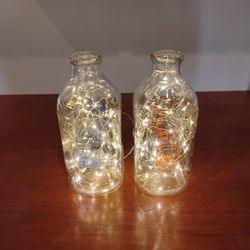 Vintage Milk Bottle Bottle Lights 