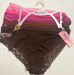 JUICY COUTURE 5 pzs UNDERWEAR $19.99