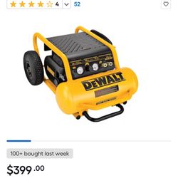 4.5 Gal. Portable Electric Air Compressor 