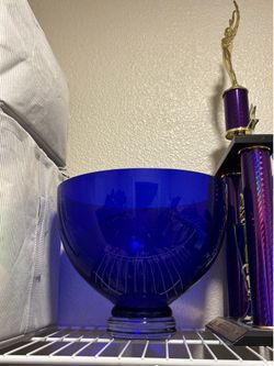 Cobalt blue vase/bowl