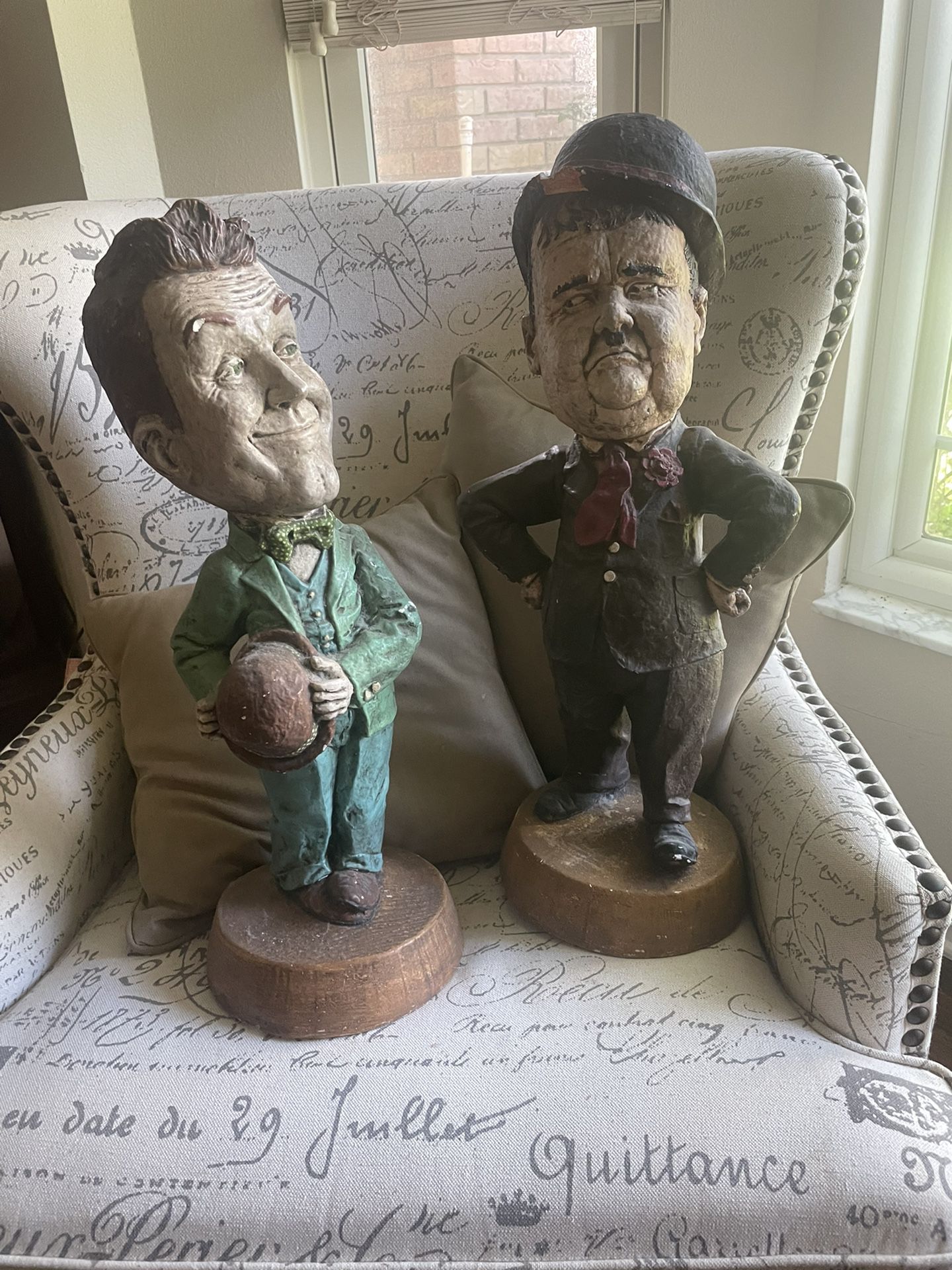 Laurel and Hardy Statues