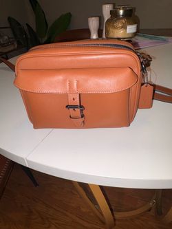 Coach Warner Crossbody Bag - tan