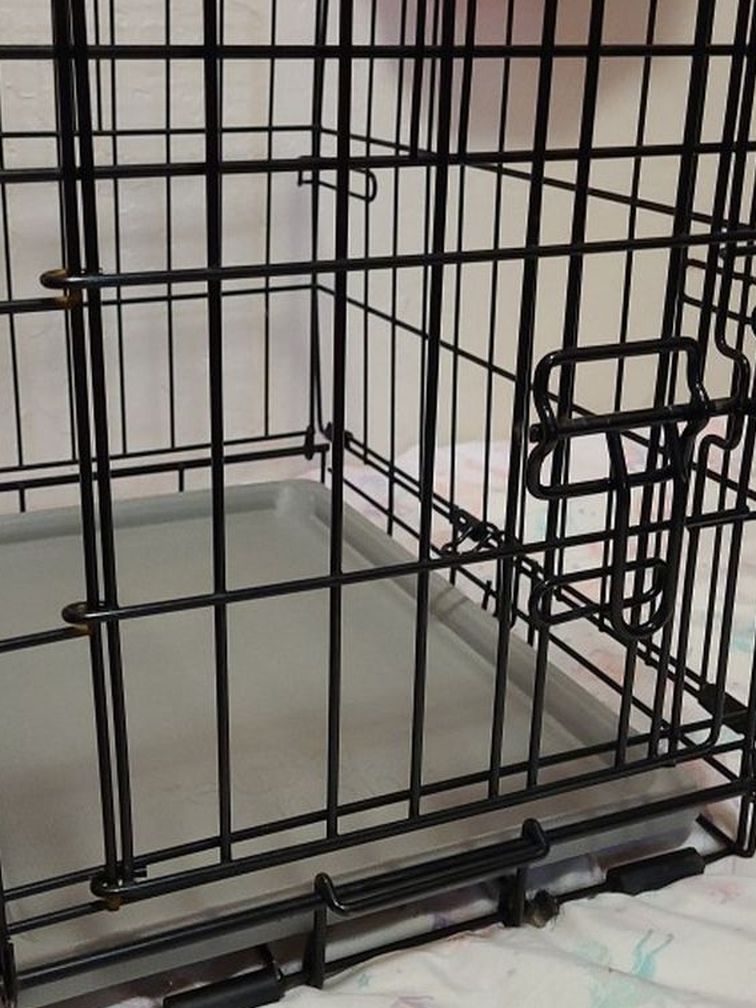 Small Dog Kennel Cage 15.00 Or Best Offer
