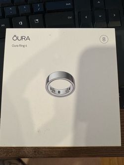 Oura Ring size 8 - silver