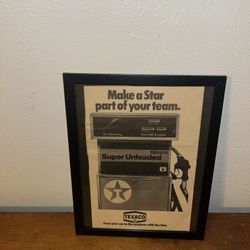 Texaco Gasoline Ad 
