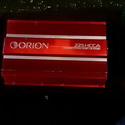 "Car Amplifier"~ORION 225 HCCA COMPETITION AMP/X-OVER