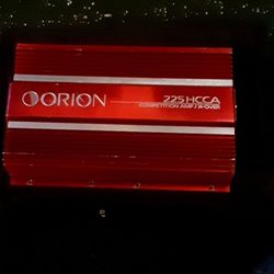 "Car Amplifier"~ORION 225 HCCA COMPETITION AMP/X-OVER