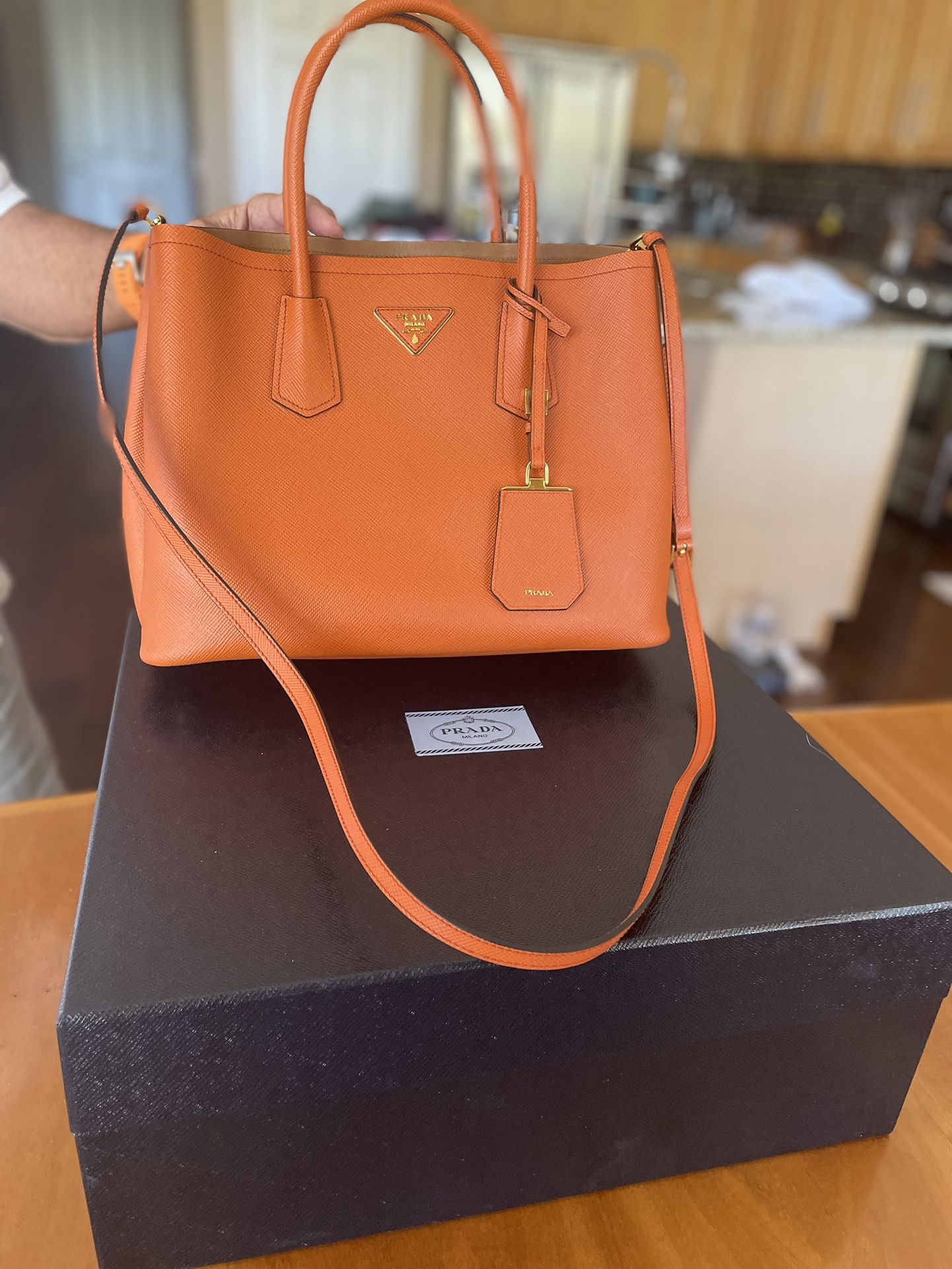 Prada Saffiano Leather Handbag