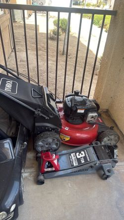 Toro lawn mower gas