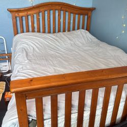 **Reduced $100 — Dresser, Armoire, Full Bed/converts To Crib