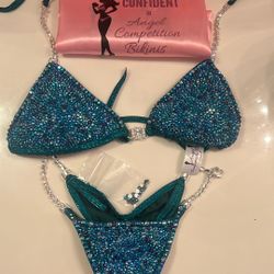 Custom Angel Competition Bikini Never Worn 