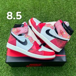 Jordan 1 Across The Spider Verse Sz 8.5