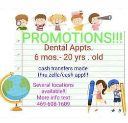 dental promotions!!!