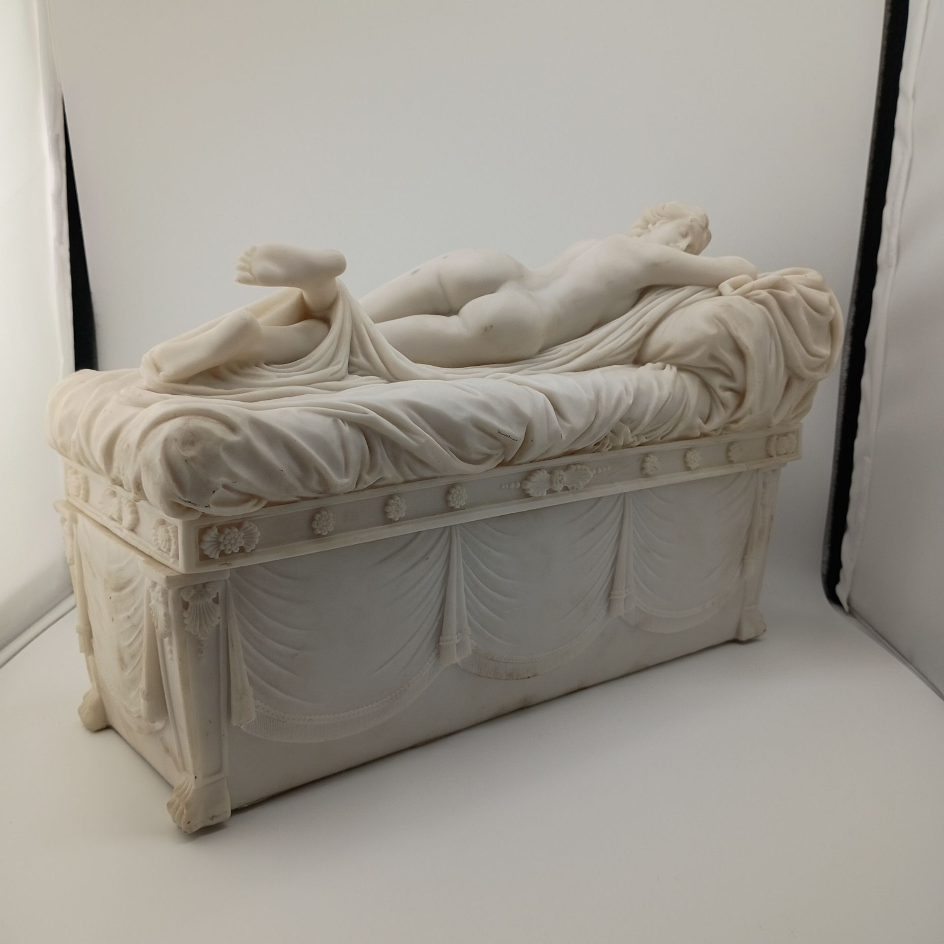 Sleeping Hermaphrodite Statue with Hidden Storage Space