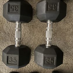 35LB Dumbbells 