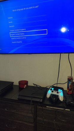Slim Ps4 ready to use and set up
