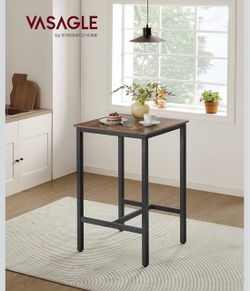 VASAGLE Industrial Bar Table by Songmics Home