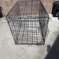 Large Metal Dog Crate