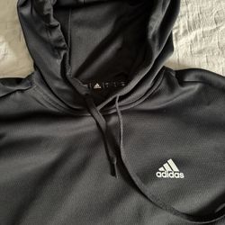 adidas hoodie sweatshirt- Size L