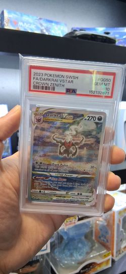 PSA 10 Darkrai VSTAR Full Art Crown Zenith GG50