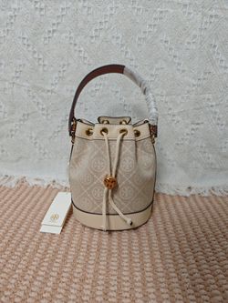 TB Monogram Bucket Bag For women