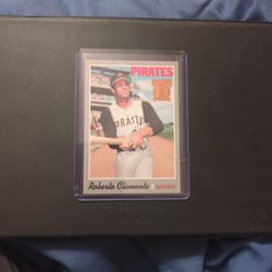 Roberto Clemente Reprint Card