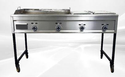 65 ins Carritos Taqueros Al Gusto Plancha taco carts G36W2