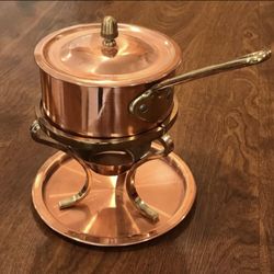 Copper Fondue Pot, Pickup