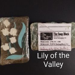 GIFT READY!  LILY OF THE VALLEY SCENTED SOAPS ($5 each) 