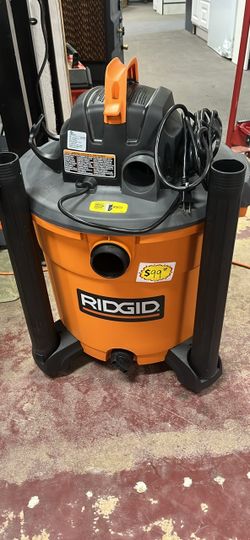 RIDGID 16 Gal. 5.0 Peak HP NXT Shop Vacuum Wet Dry Vac with General Debris Filter, Locking Hose and Attachments HD1640