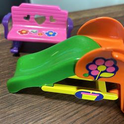 Playground Set 1991 Made By New Ray FOR DOLLS 