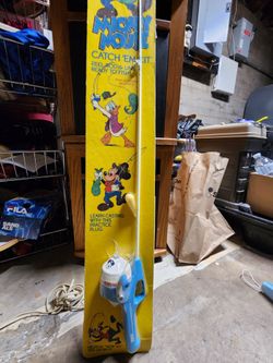 Zebco Disney Fishing Pole Sealed Package 1988