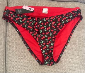 Wild Fable Cherry Print Bikini Bottom XL