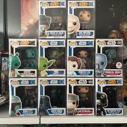 Star Wars Funko pop lot