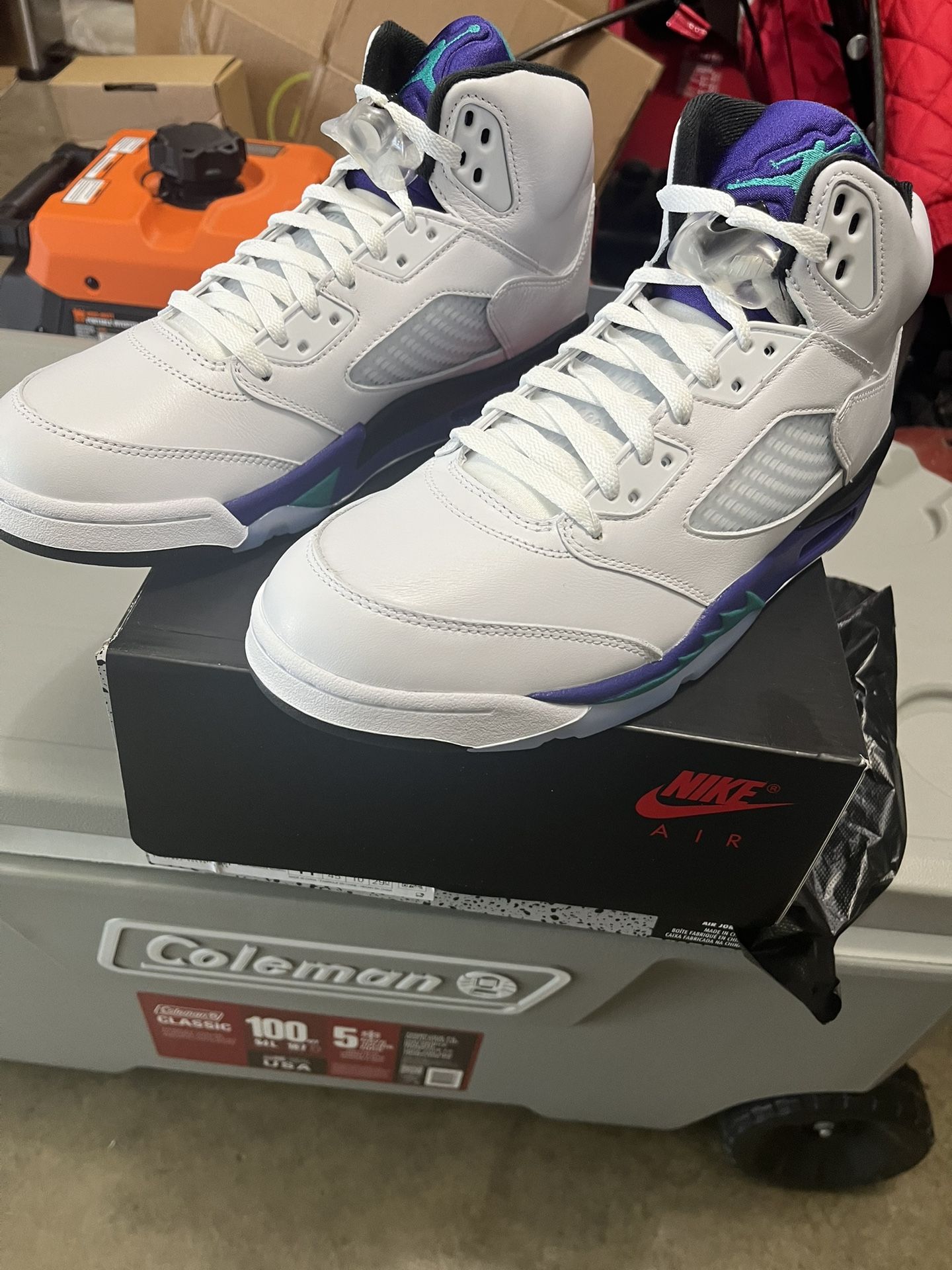 Jordan 5 Retro grape