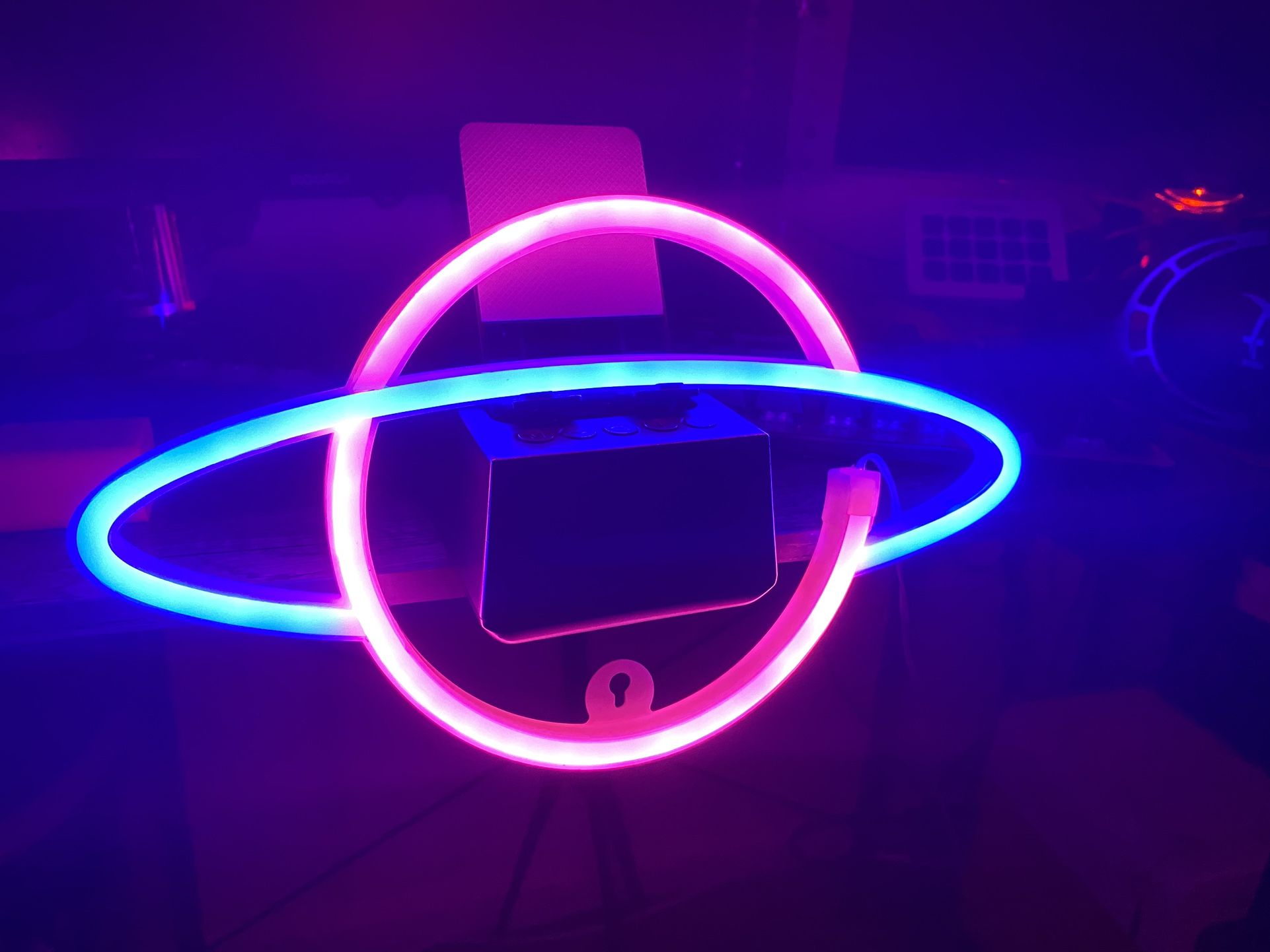 Bright And Vibrant Neon Sign