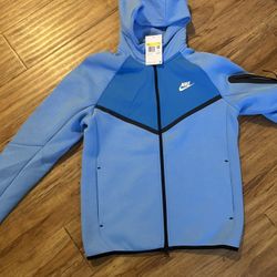 Light Blue Nike Tech 
