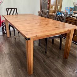 Wooden table