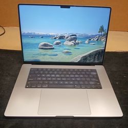 Apple MacBook Pro 16" M1 Pro 16 Core 32GB RAM 500gb SSD A2485
