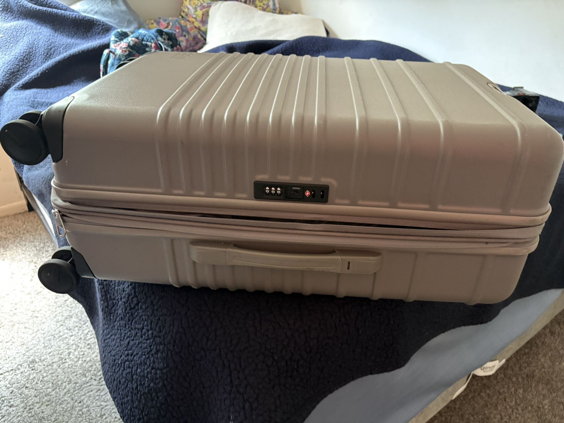 BEIS Grey Suitcase 
