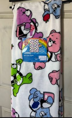 Care Bears back to school soft plus throw new
