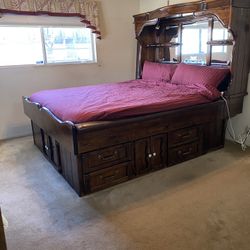 Cal King Bed & Dresser