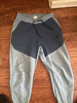 NIKE SPORTSWEAR TECH FLEECE JOGGERS (Dark Marina Blue / Black) 